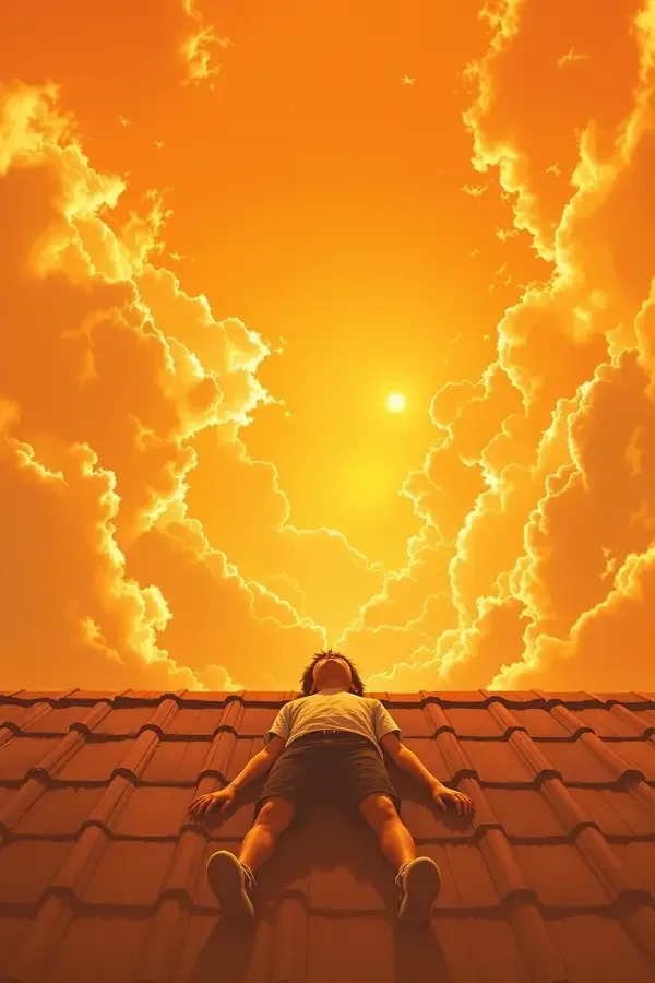 《天台上的夏天》（2008）电影海报