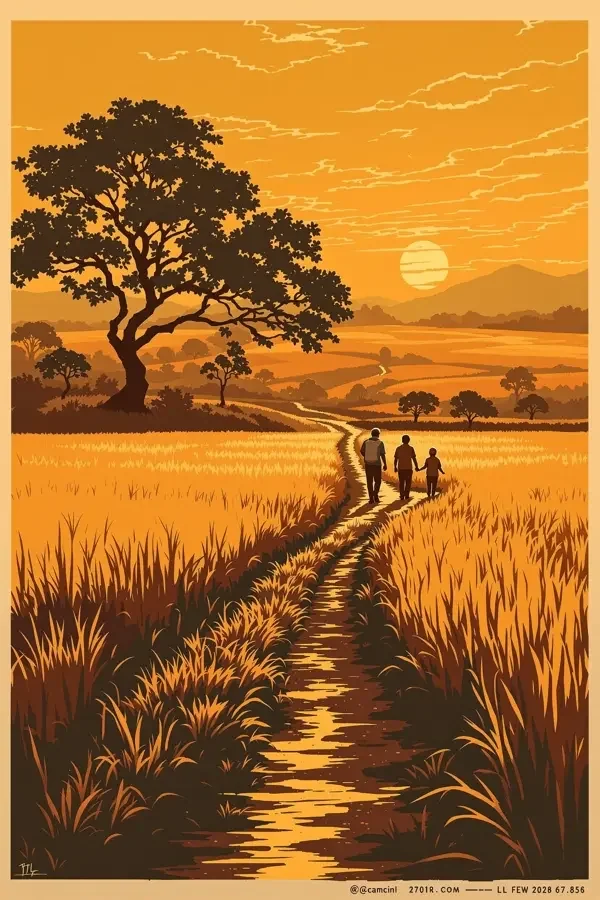 《稻田里的下午》（2010）电影海报
